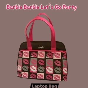 Like New Barbie Laptop Case / Tote Bag